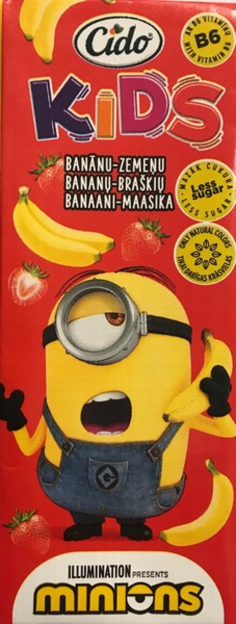 Sula KIDS banānu-zemeņu 0.2L 1/18 (30.10.26) Latvija