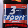 Zeķes Frote Sport vīriešu 3 pāri 11011K izmēri 39-42/43-46