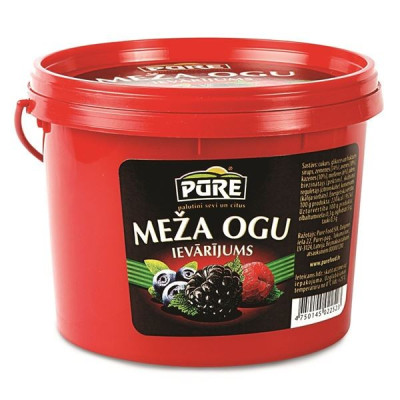 Ievārījums PŪRE meža ogu 900g () LV