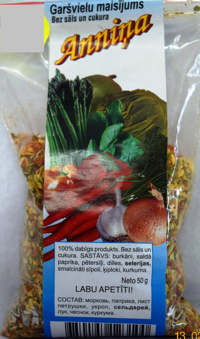 Garšviela Anniņa bez sāls 50g 1/12 (01.08.27) LV