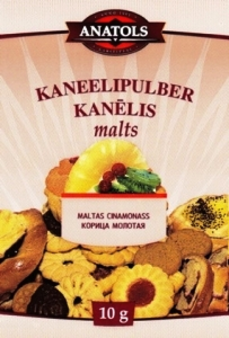 Garšviela Anatols kanēlis 10g 1/25 (03.27)