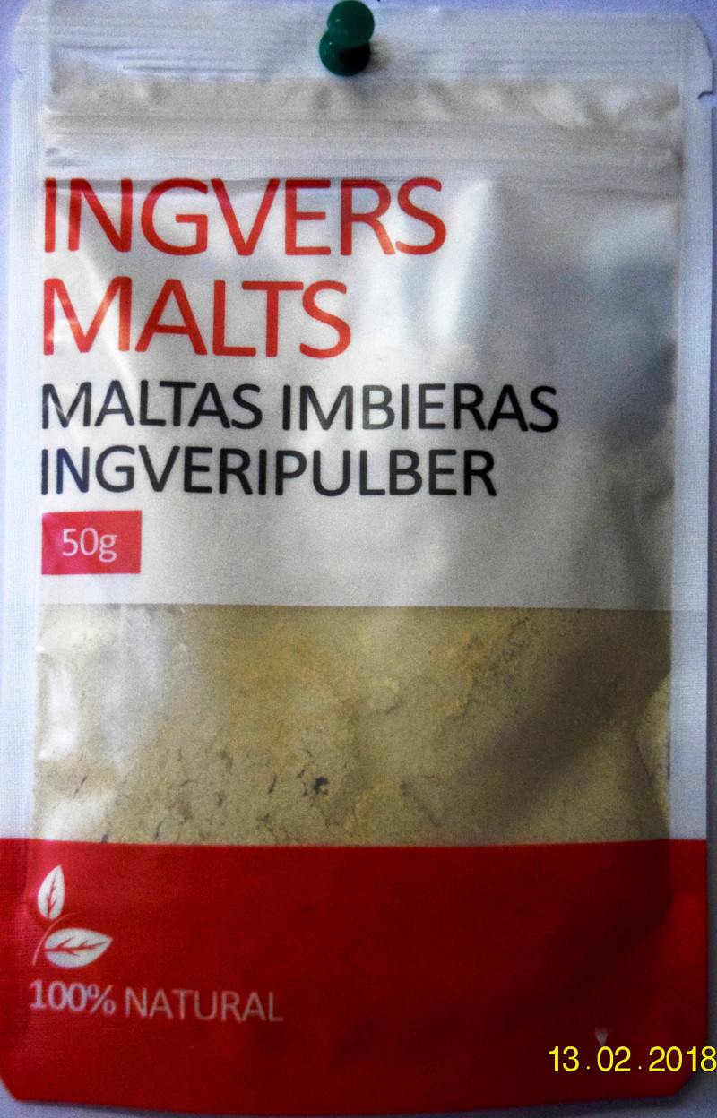 Garšviela Anatols Ingvers malts 50g 1/30 (03.2027)