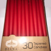 Sveces Diana 24.5cm sarkanas 30gb Latvija