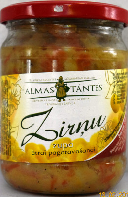 Zirņu zupa 500g Almas Tantes 1/12 (24.02.2025) LV