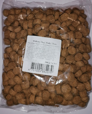 Suņu sausā barība Willowy Daily 500g 1/40 (23.10.25)