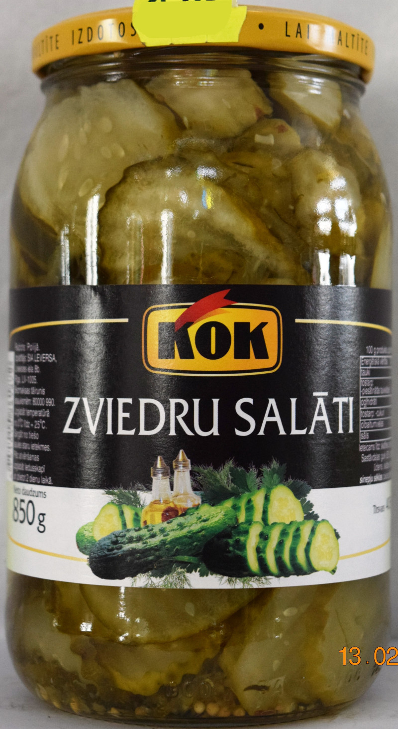 Zviedru salāti KOK 850g 1/6  (12.02.27)