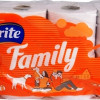 Tualetes papīrs Grite Family 8gb (0.269 EUR/rull) 1/7 Lietuva
