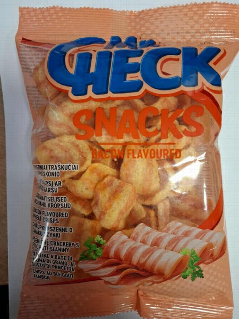 Čipsi Mr.Check bekonu 40g 1/20 (27.04.26) Lietuva
