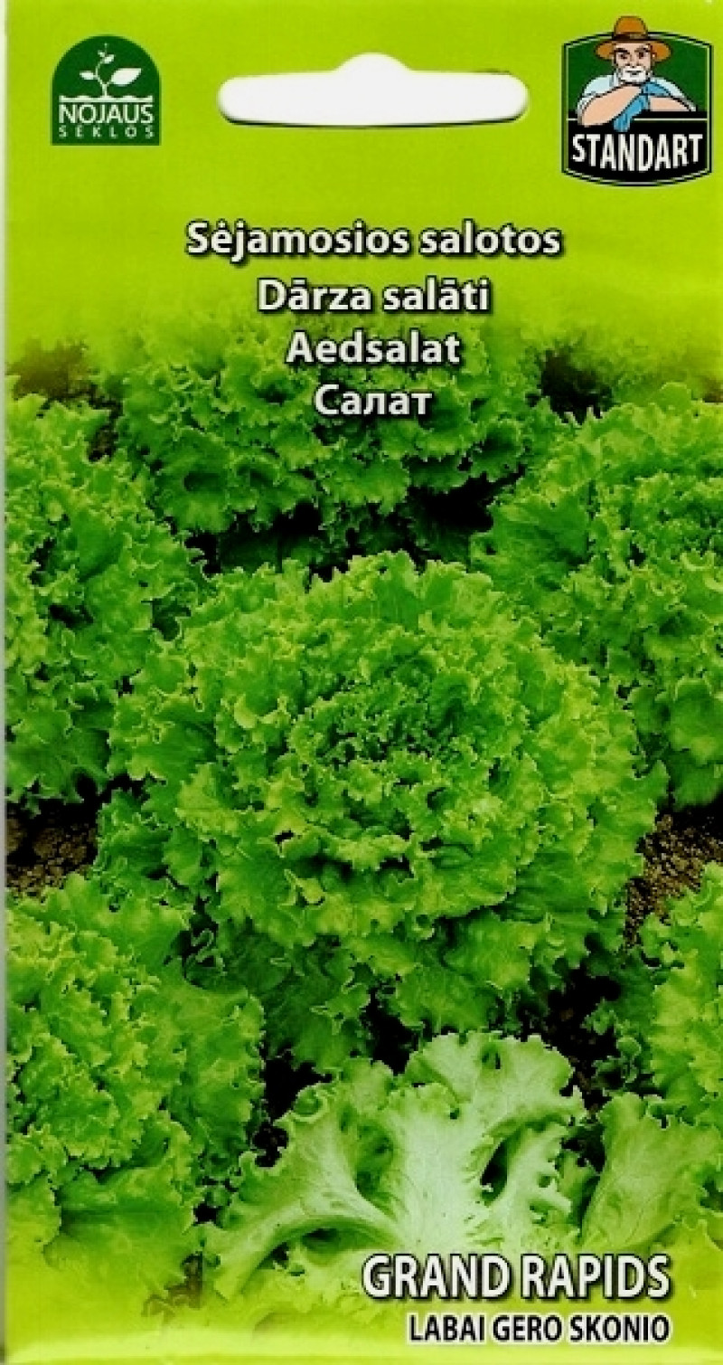Sēklas Salāti Grand Rapids 1g 1/20 (12.2029)  Lietuva