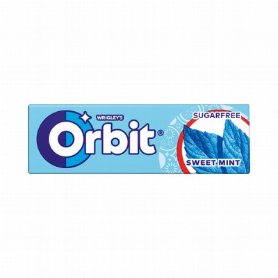 Košļājamā gumija Orbit Sweet mint bez cukura 14g*30gb (16.06.2025) ES