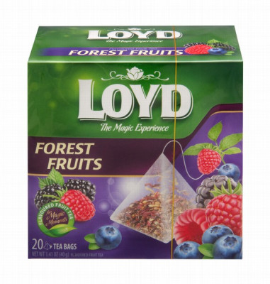 Tēja Loyd Pyramids Meža ogu 20x2g  () Polija