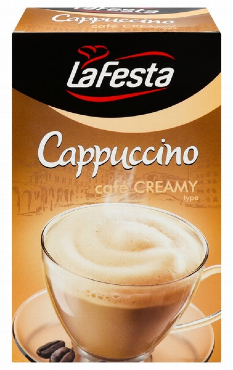 Kapučīno La Festa ar krējuma garšu 10*12.5g (05.11.26)