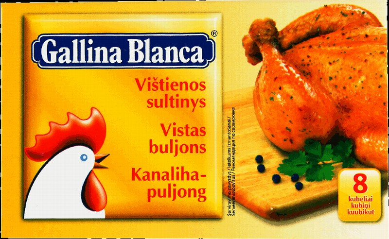 Buljons Gallina Blanca vistas 8gb 1/24 (30.11.2026) Spānija