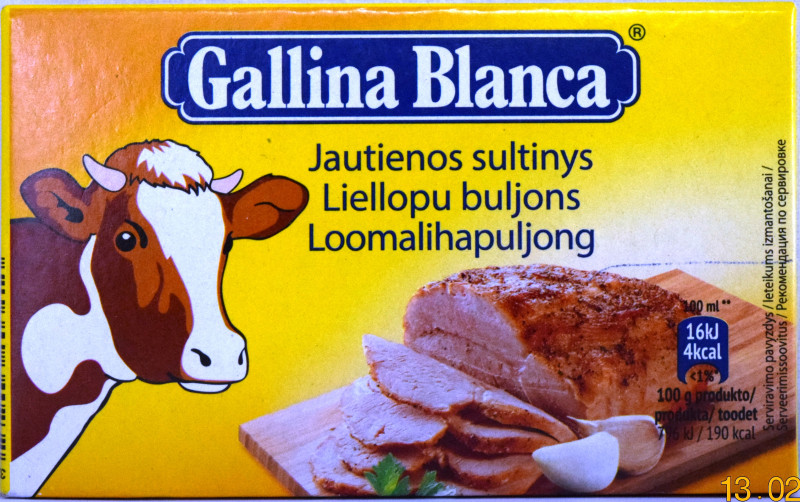 Buljons Gallina Blanca liellopu 8gb 1/24 (11.2026)