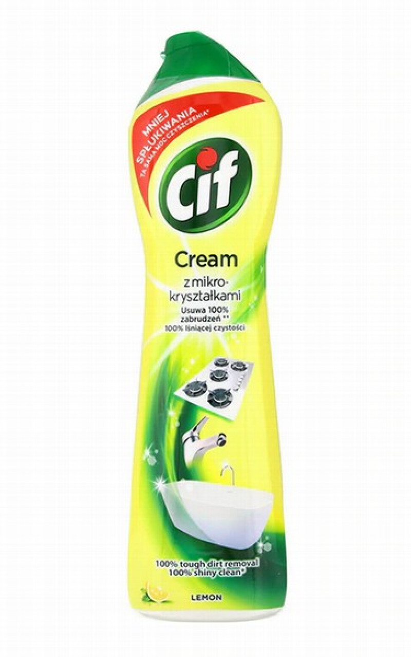 Tīrīšanas krēms Cif Lemon 540g Ungārija