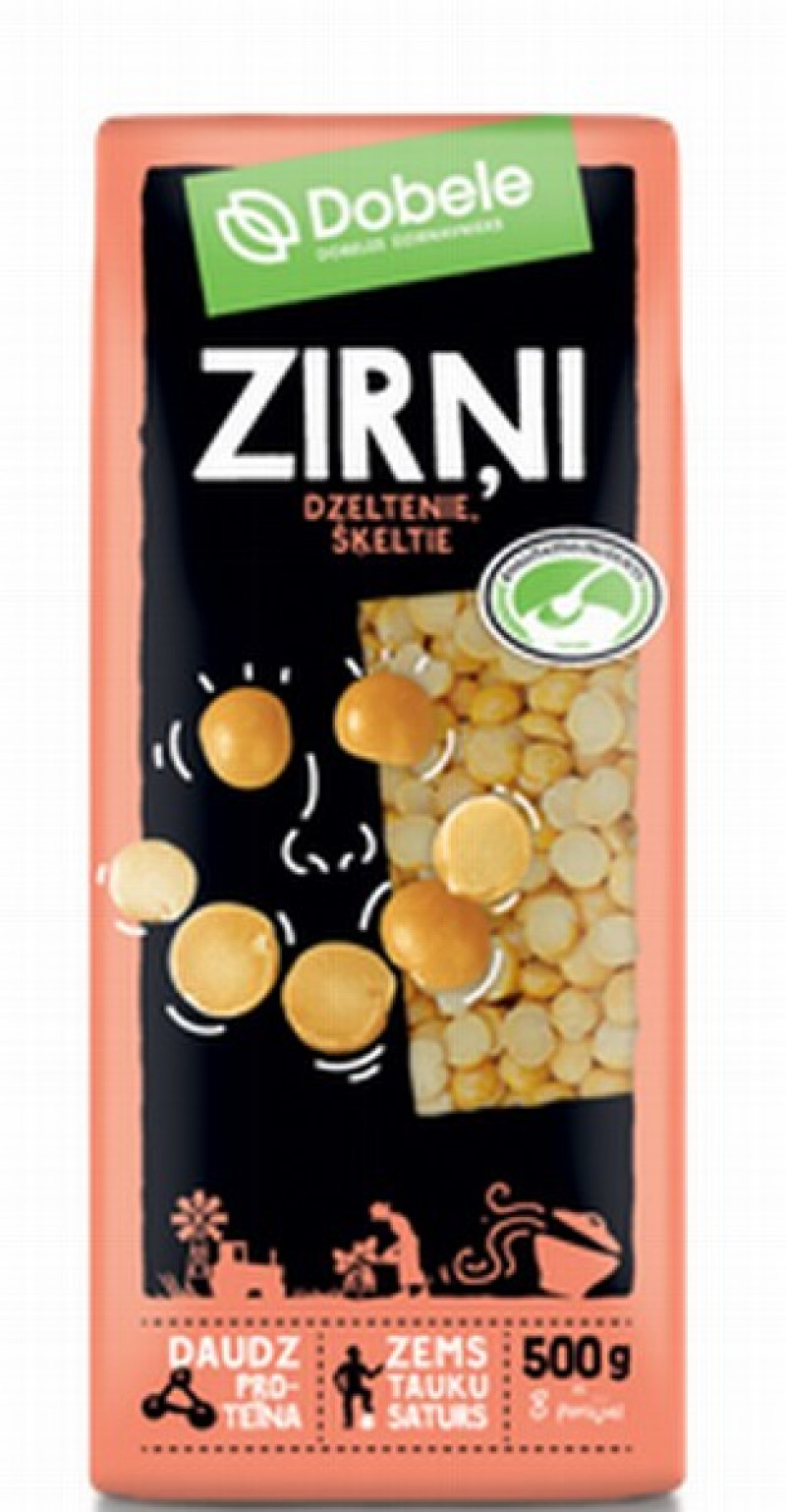 Zirņi šķeltie 500g Dobele (29.09.26)