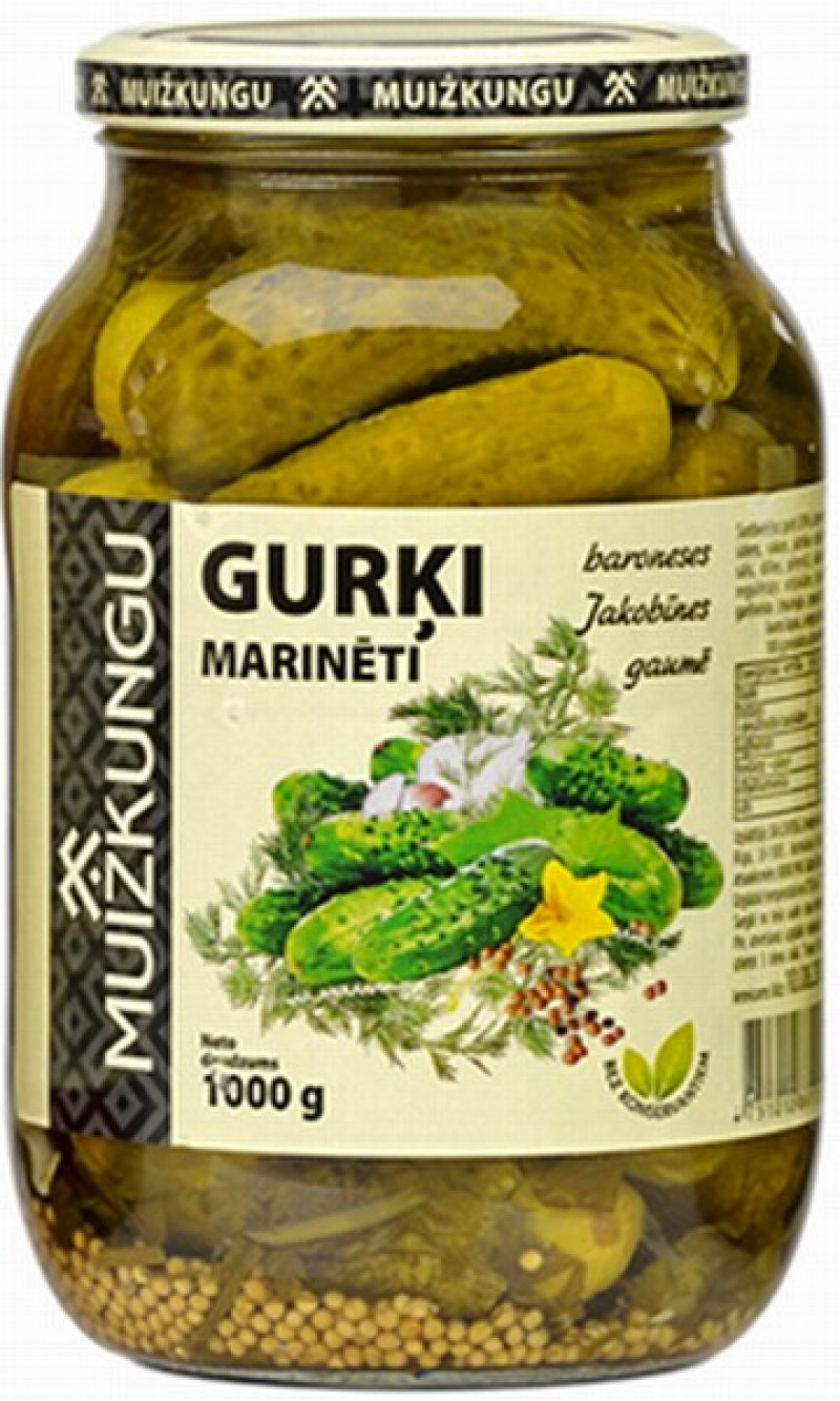 Gurķi Muižkungu 1kg 1/6 (15.08.28) Ukraina