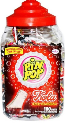 Ledenes uz kociņa PinPop Kola Negra 17g*100gb (28.08.2026) Kolumbija