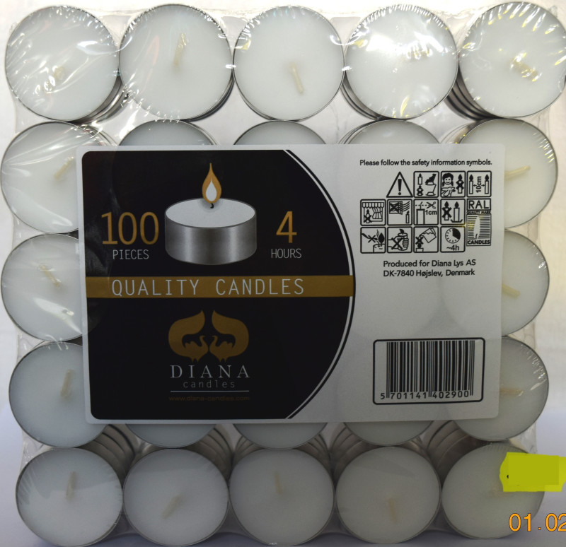 Sveces tējas Diana 100gb Latvija