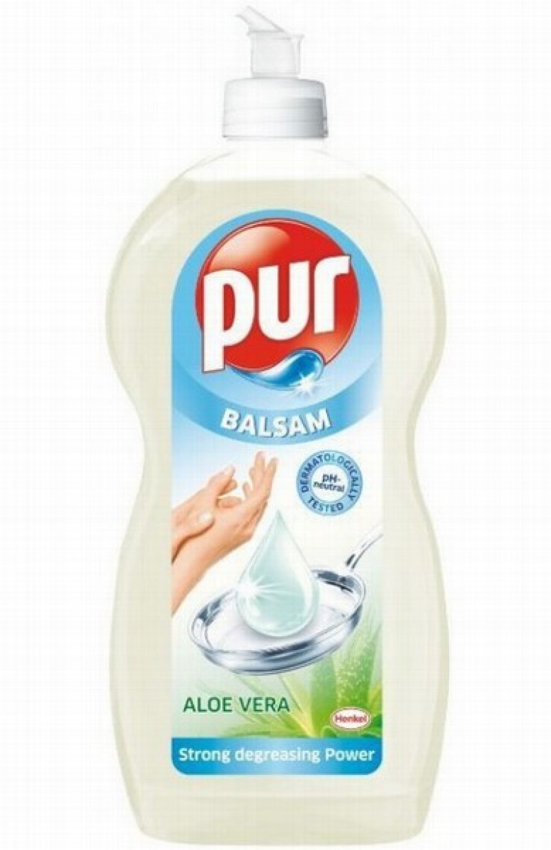 Trauku mazgāšanas līdzeklis Pur Aloe Vera Balsam 450ml Austrija