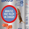 Peļu inde briketes BROS 100g Mumificējošas īpašības (10.26)