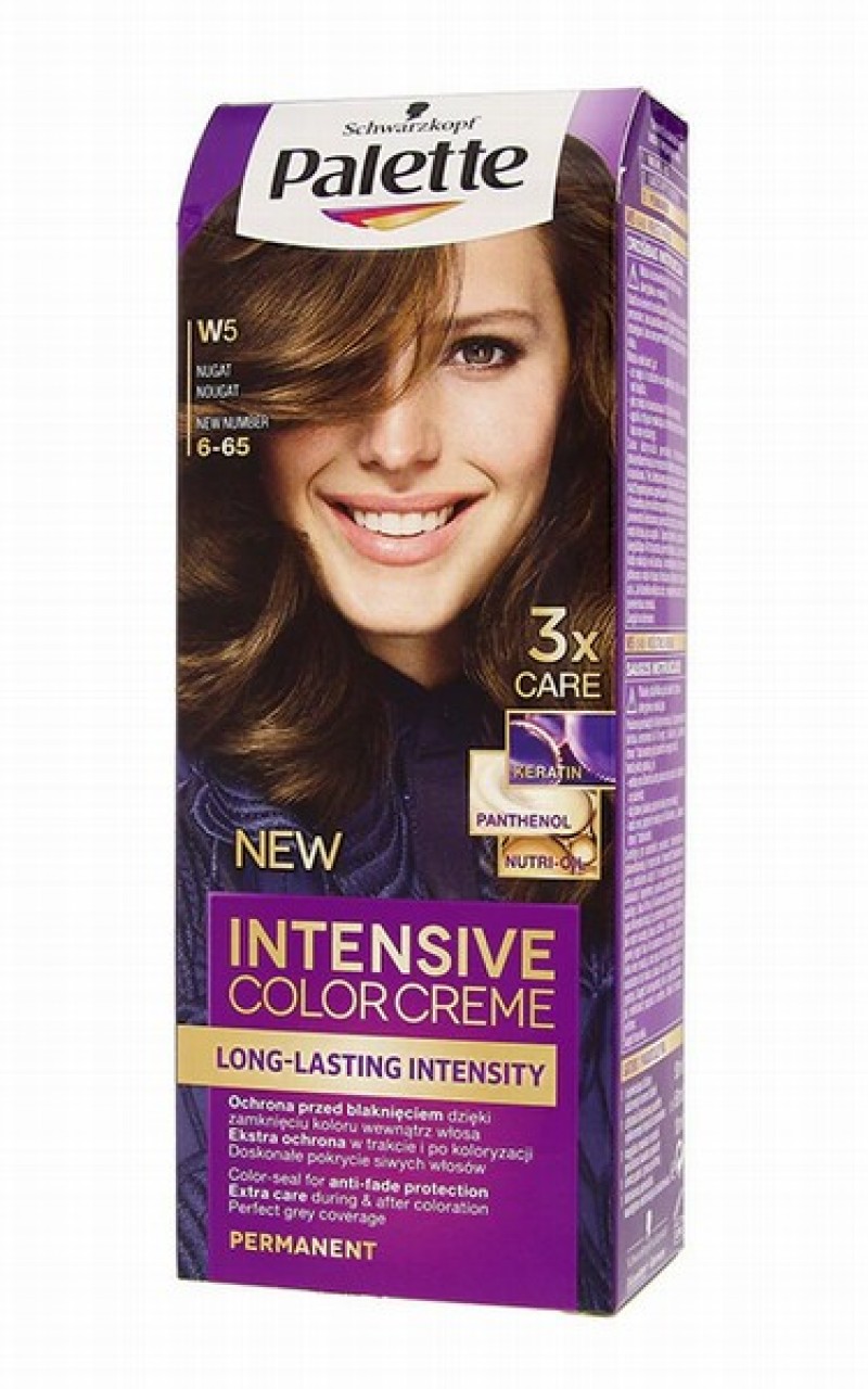 Matu krāsa Palette W5 riekstu brūns 50ml