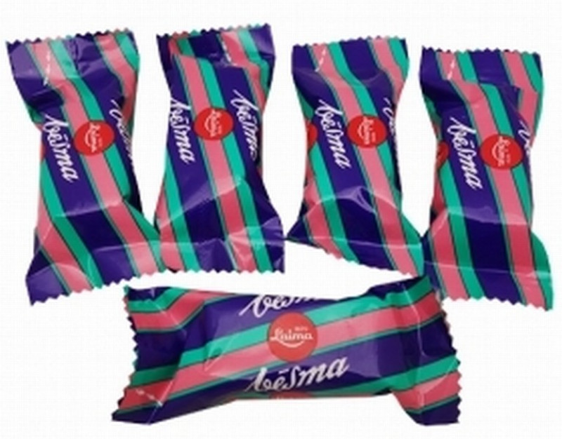Šokolādes konfektes Laima Vēsma 1kg (06.06)(Pārdodas tikai pilnos iepakojumos (1kg)) (10.11.26)Latvi