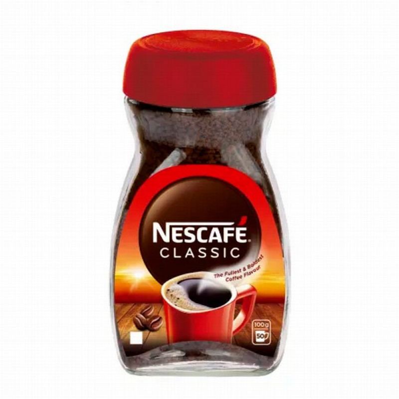 Kafija šķīstošā Nescafe classic 100g (09.27) Spānija