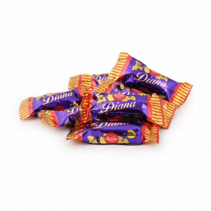 Šokolādes konfektes Laima Diana 1kg (24.02.26) (Pārdodas tikai pilnos iepakojumos (1kg))  LV