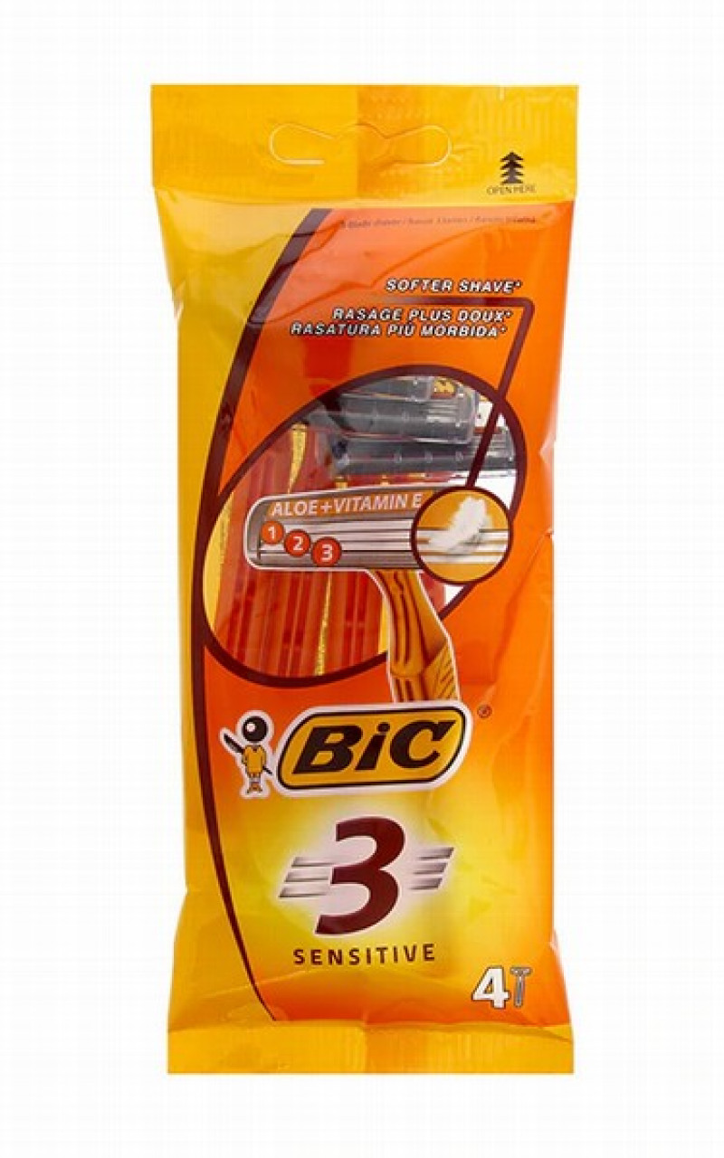 Skuvekļi Bic 3 Sensitive 4gb Francija