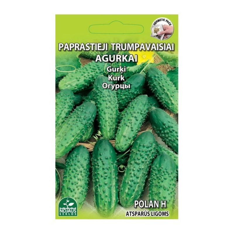 Sēklas Gurķi Polan H 1g 1/20 (12.2028) Lietuva