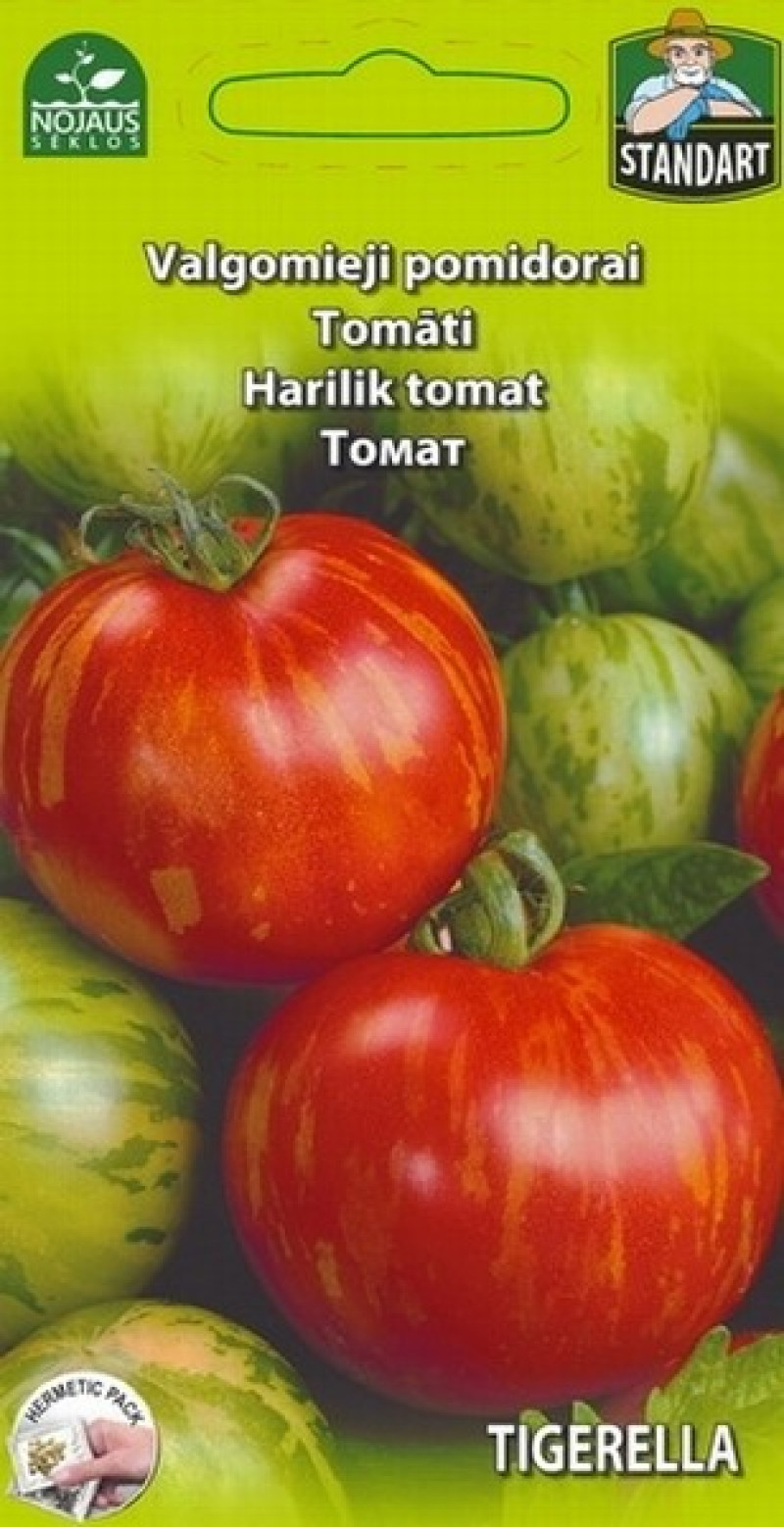 Sēklas Tomāti Tigerella 0.3g 1/20 (12.2027)