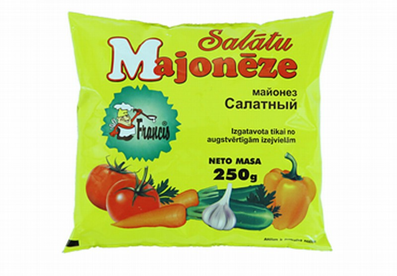Majonēze Francis salātu 250g 1/24 (23.02.26) Latvija