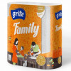 Papira dvieli Grite Family 2 rulli, 2-slāņu, 1/14