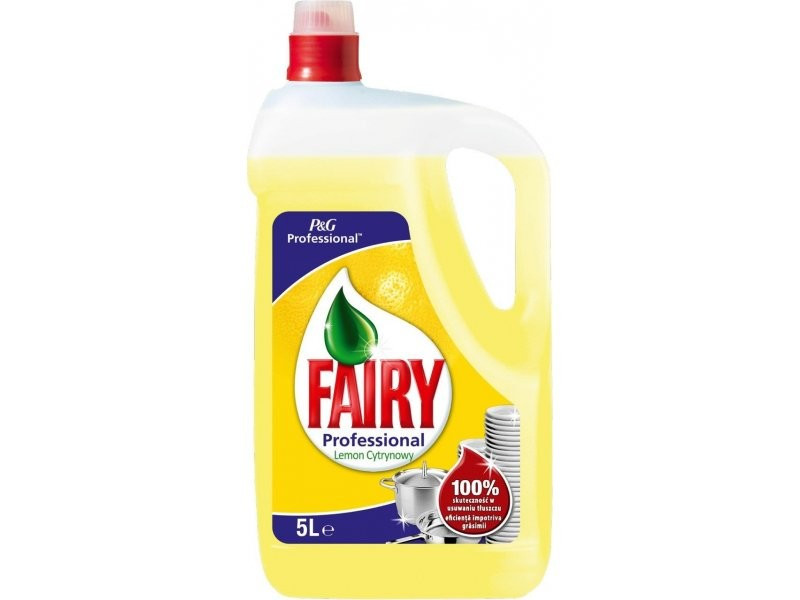 Trauku mazgāšanas līdzeklis Fairy 5L Professional Lemon  (20.06.27)Rumānija