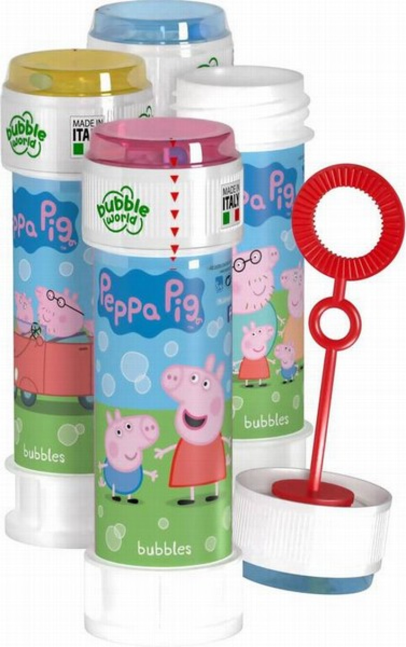 Ziepju burbuļi Peppa pig 60ml 1/36
