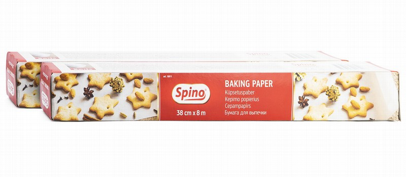 Papīrs cepšanai 38x8 balts SPINO,0.152kg kastē