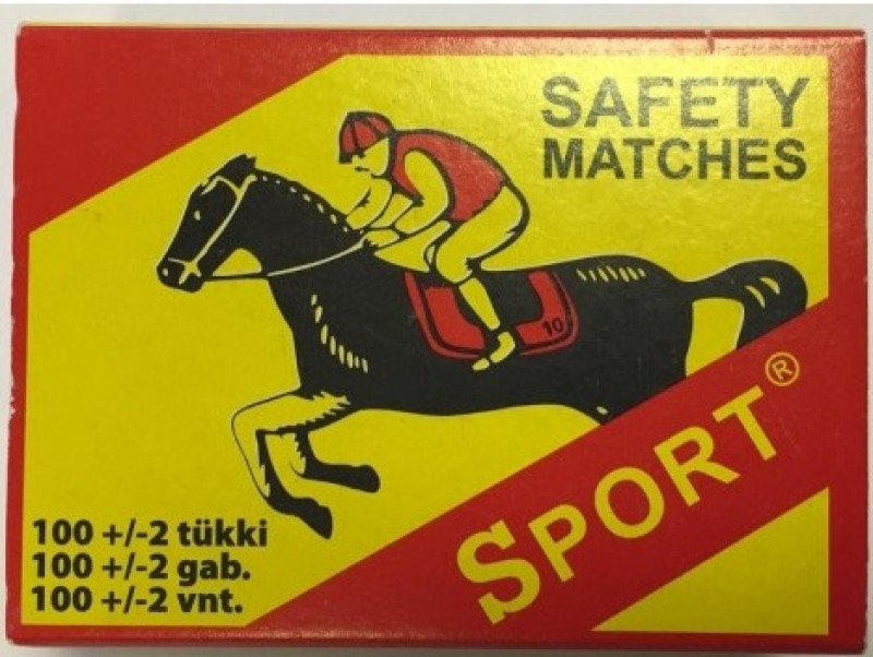 Sērkociņi Sport lielie (cena par gb) 1/24 Indija