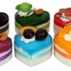 Rotaļlieta Squishies toy kūka ar magnētu 