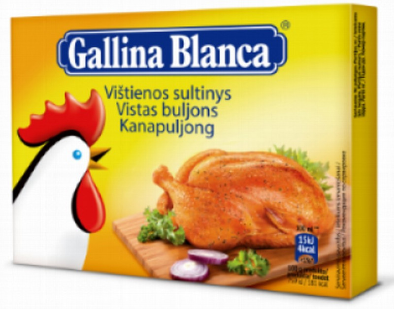 Buljons Gallina Blanca vistas 15gb (04.2027) Spānija