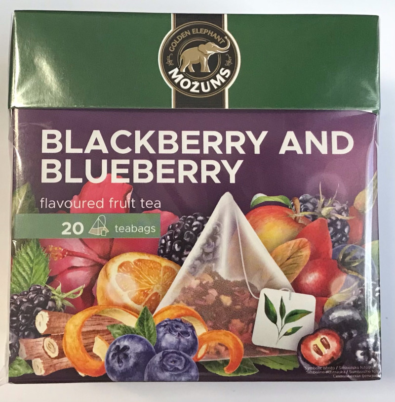 Tēja Možums Pyramids Kazeņu un melleņu 20*2g (05.27)