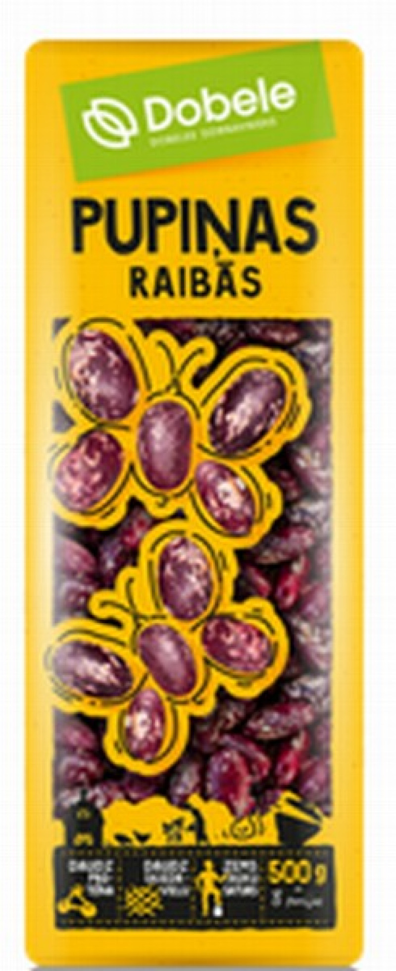 Pupiņas raibās 500g Dobele (01.10.2026) Latvija