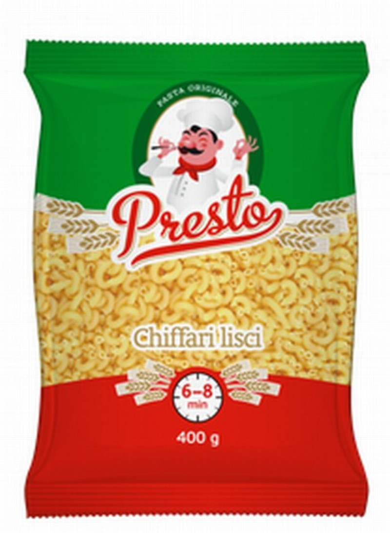 Makaroni Presto mazie radziņi 400g(26.07.27) Latvija