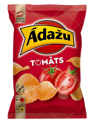 Čipsi Ādažu Tomāts 130g 1/18 (29.08.2025) Latvija 