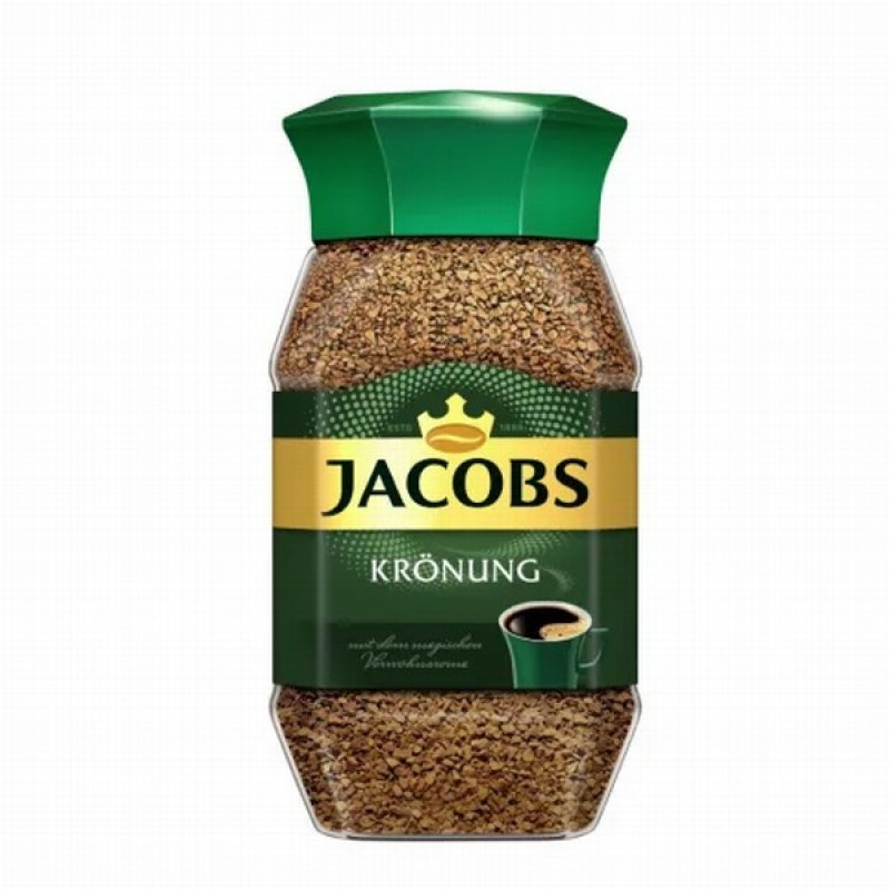 Kafija šķīstošā Jacobs Kronung 200g 1/6 (18.06.2027) Vācija