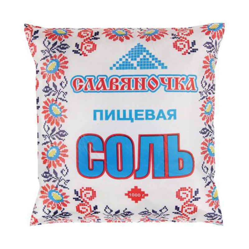 Sāls rupjā Slavjanočka 1kg Kazahstāna 1/30