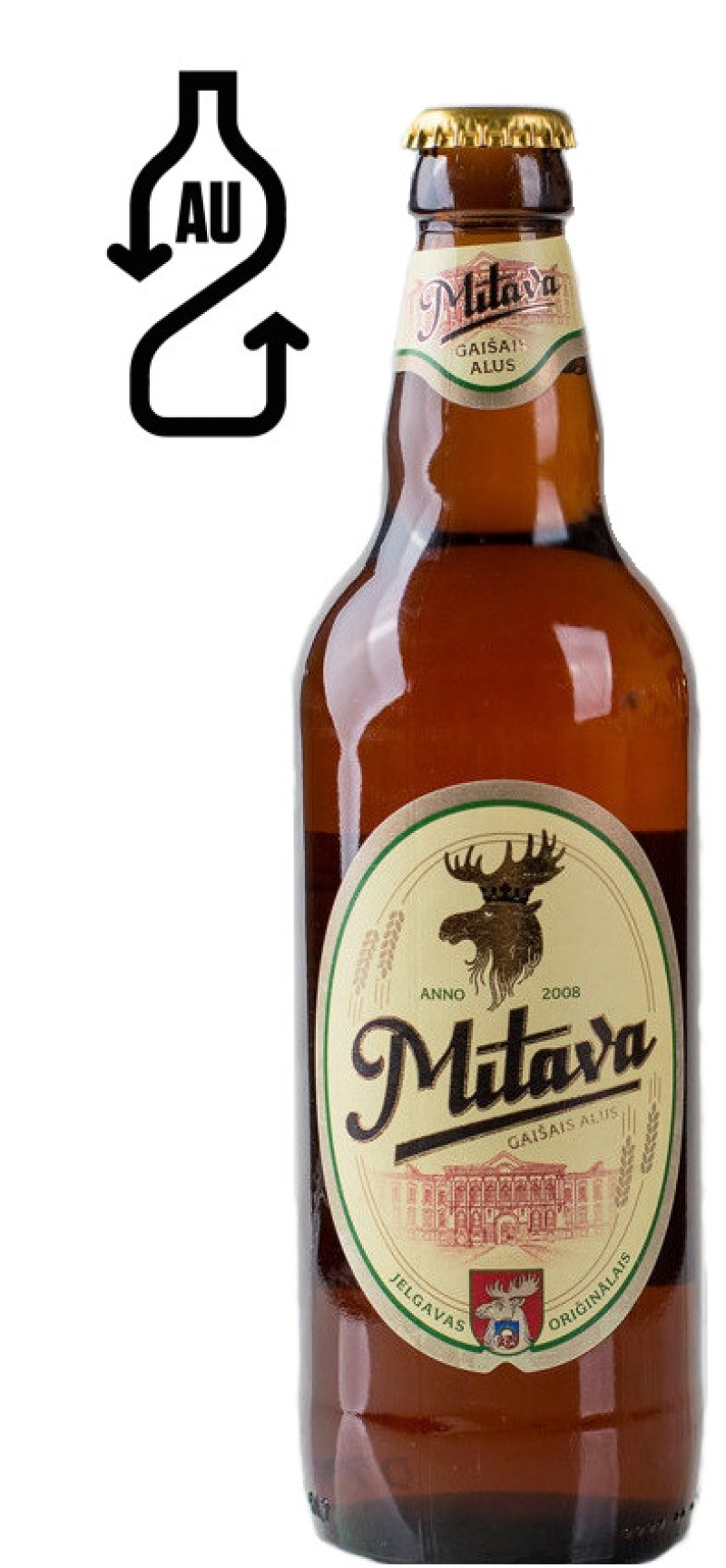 Alus Cēsu Mītava 5% 0.5L 1/20 DEPOZĪTA maksa 0.10 eiro (16.06.26) Latvija