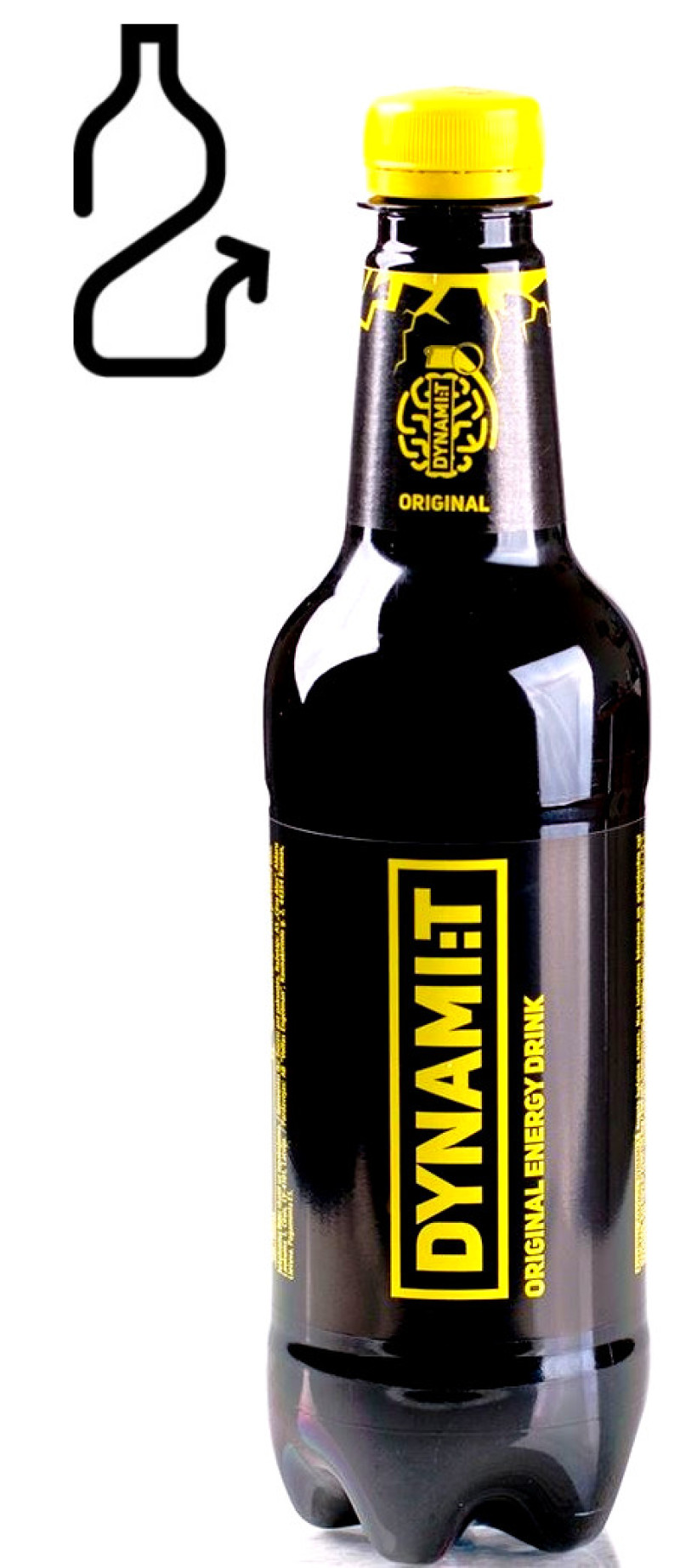 Enerģijas dzēriens Dynami T energy 0.5L 1/12 (13.06.26) DEPOZĪTA maksa 0.10 eiro Latvija