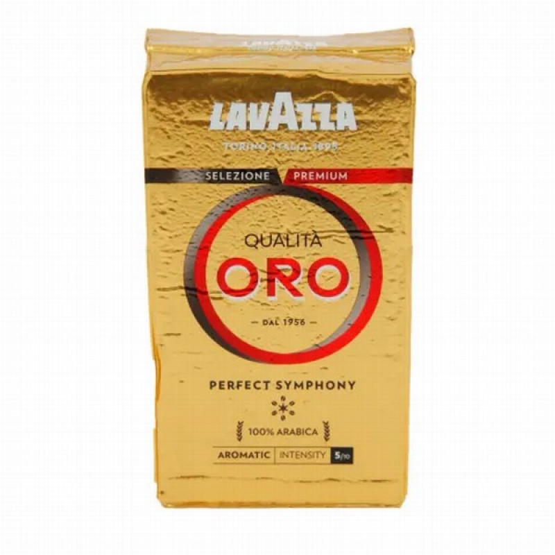 Kafija maltā Lavazza Qualita ORO 250g 1/8 (30.01.27) Itālija