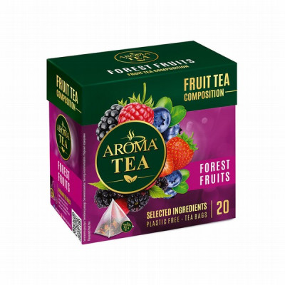 Tēja Aroma Pyramids Forest Fruits 2g*20(09.27) Polija